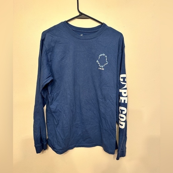 Cape Cod Cuffy's Shark Long Sleeve Tee Size M - Picture 1 of 6